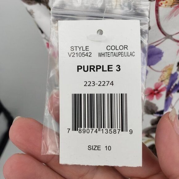 RN STUDIO Floral Sleeveless Dress Fit‎ & Flare Summer Party Size 10 NWT - Picture 9 of 14